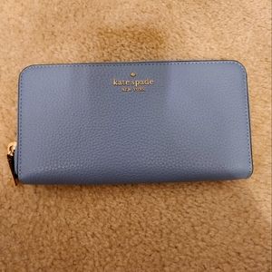 Blue leather Kate Spade wallet